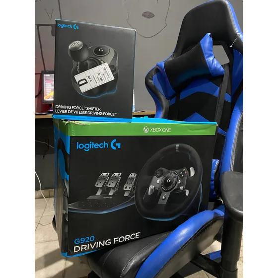 Simulador Logitech G920 Com Câmbio
