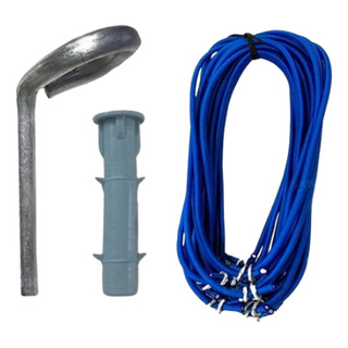 14 Pinos Aluminio Com Extensor Fixação Capa Lona Em Piscina 14 Pinos Aluminio Com Extensor Fixação Capa Lona Em Piscina