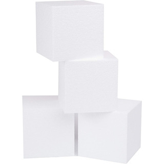 Cubo De Unicel Poliestireno 15x15cm Incluye 10 Piezas Cubo De Unicel Poliestireno 15x15cm Incluye 10 Piezas