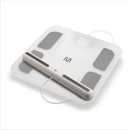Balança De Bioimpedância Bio Health Pro Multi Saúde HC060N Com Bluetooth 8 Sensores 13 Índices Corporais E App Fitdays