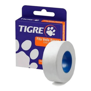 Veda Rosca Tigre 18mm X 25 M Cor Branco Liso Veda Rosca Tigre 18mm X 25 M Cor Branco Liso