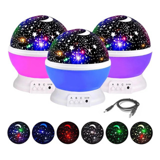 Luminária Projetor Estrela 360º Galaxy Abajur Mesa Infantil Luminária Projetor Estrela 360º Galaxy Abajur Mesa Infantil