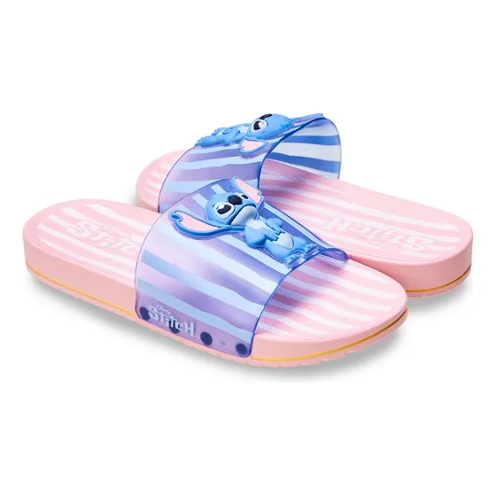 Chinelo Slide Inf. Stitch Disney Mania Plus Grendene Kids