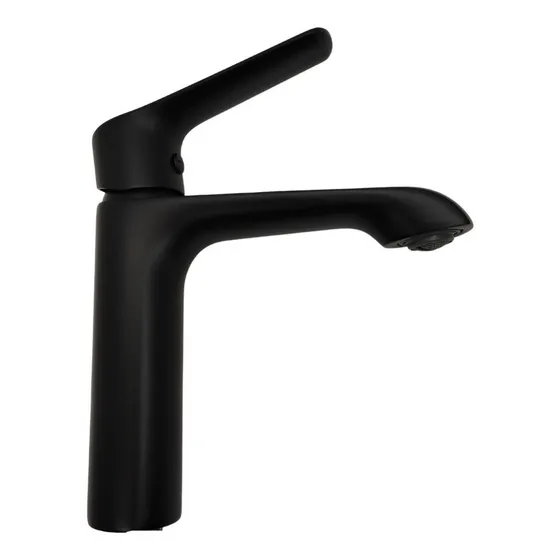 Llave Grifo Monomando Mezcladora P/ Lavabo Baño Negro Urrea