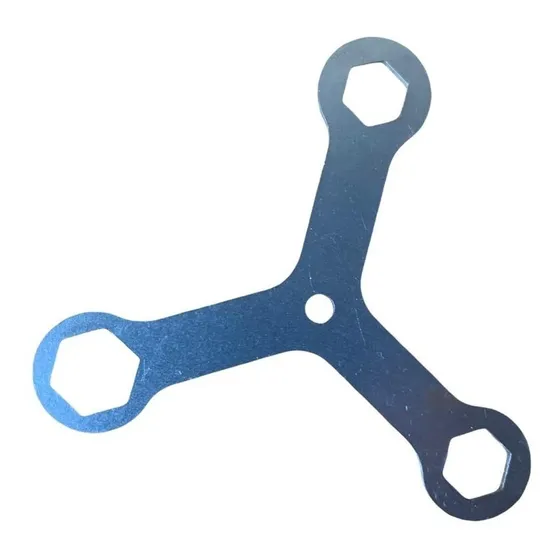 Llave Para Cambiar Tapones De Rosca Fina Con Base Hexagonal