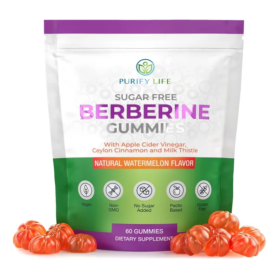 Gomitas Con Complejo De Berberina Supplement Purify Life Keto