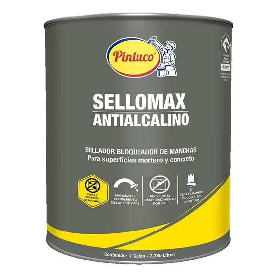 Sellador Sellomax Blanco 10272 5 Gal Pintuco