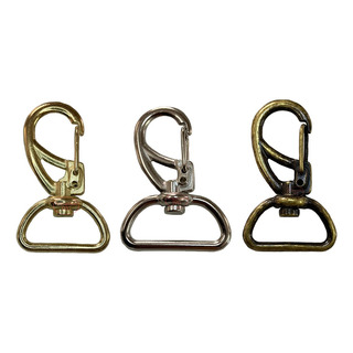 20un Mosquetão 20mm Zamac Fecho Alça Gancho Bolsas Mochilas 20un Mosquetão 20mm Zamac Fecho Alça Gancho Bolsas Mochilas