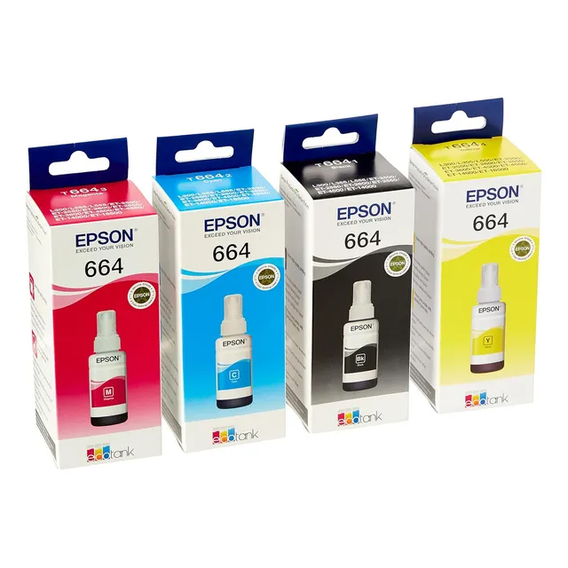 Epson 664 T6641 Tinta de impresora 4 unidades