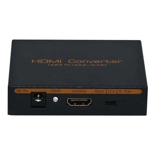 Conversor Extractor Audio Hdmi A Rca Toslink 5.1 Caballito