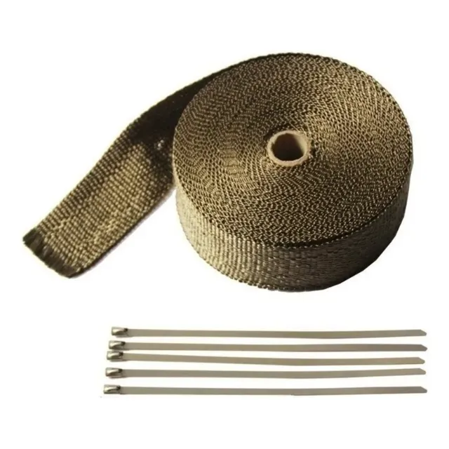 Cinta Térmica Fibra De Titanio 10mt. 1093°c  Epman Racing