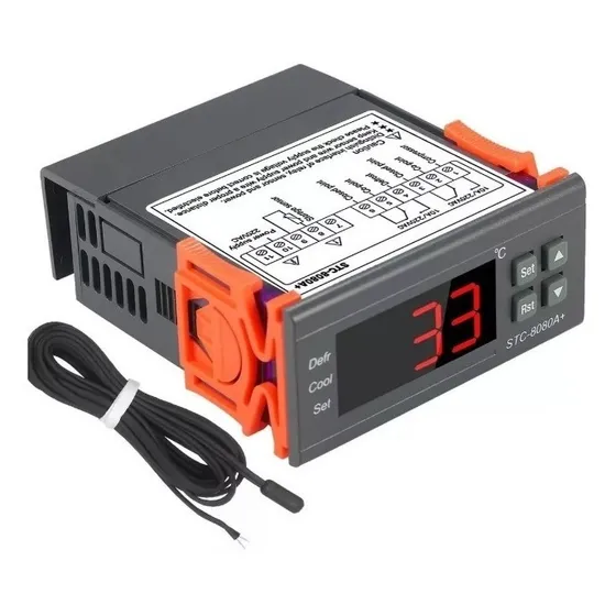 Termostato Controlador Temperatura Defross 220v Stc8080a