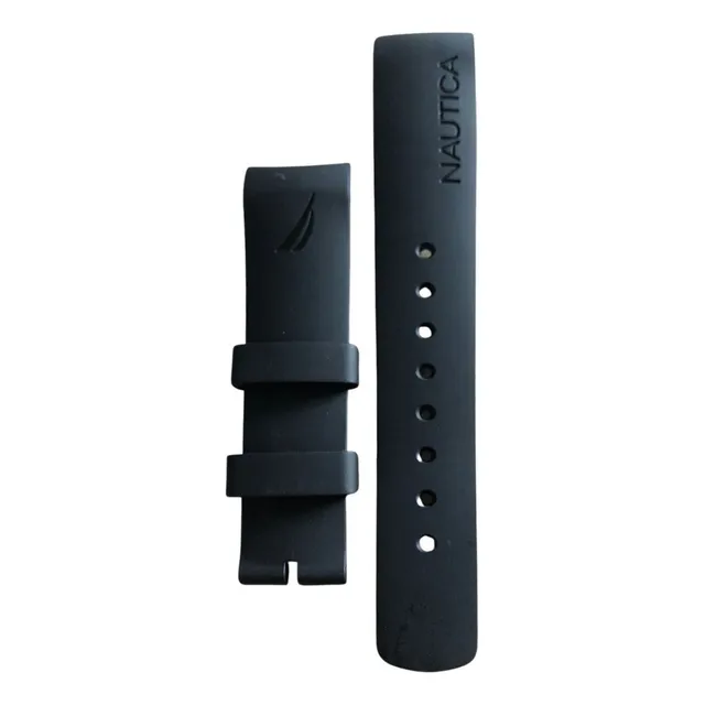 Pulsera Nautica Black de 22 mm Modelo: N14536g Color: negro