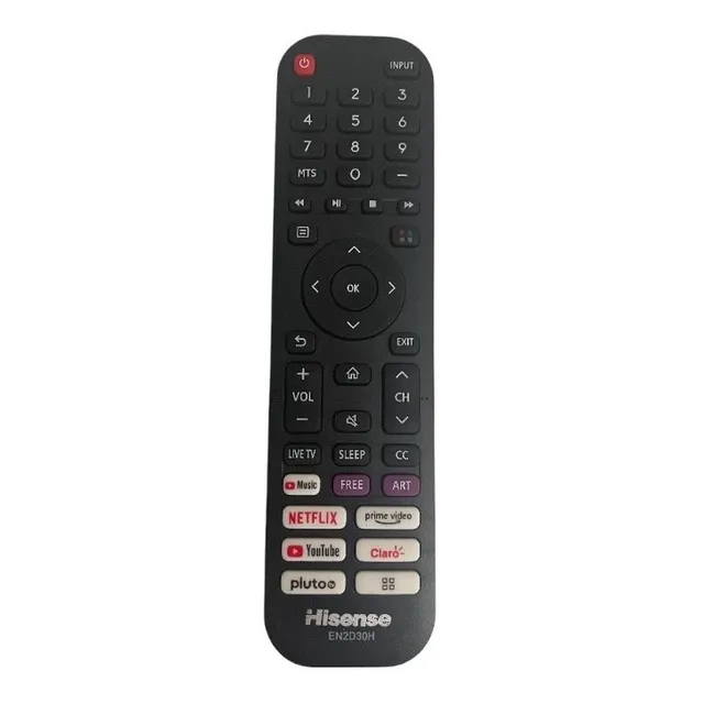 Control Para Smart Tv Hisense Vidaa 40h5g 32h5g 55h6g