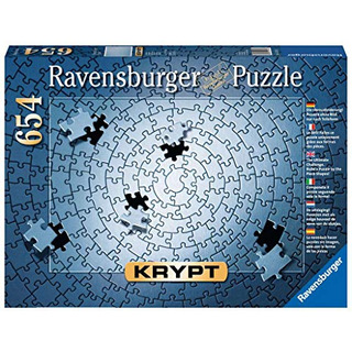 Ravensburger Krypt Silver Puzzle De 654 Piezas En Blanco Ravensburger Krypt Silver Puzzle De 654 Piezas En Blanco