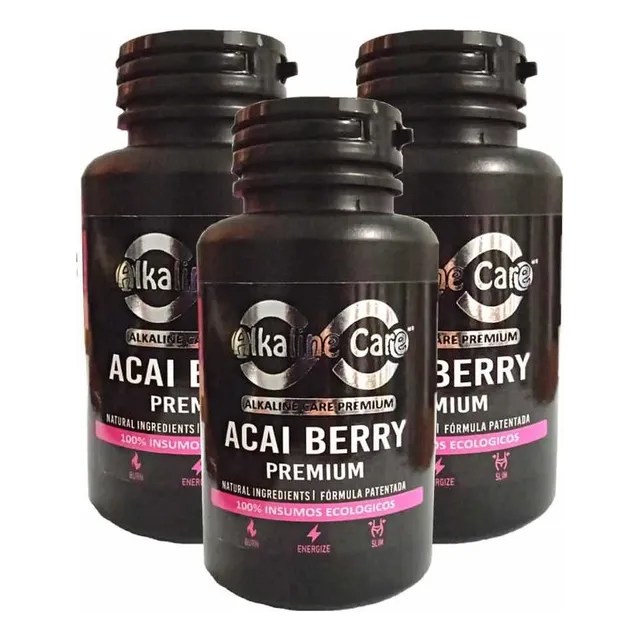 Acai Berry X 3 Und (300 Cáps)