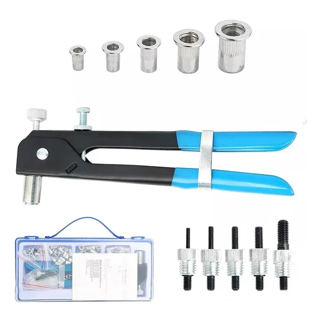 Kit Remachadora Tuerca M3-m8 Remaches Roscables