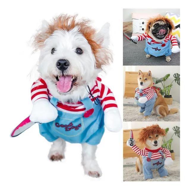 Shaoke Disfraz De Chucky Halloween Cosplay De Talla Grande