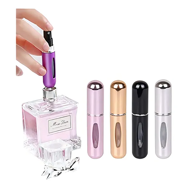 Mini Atomizador De Perfume Recargable Portátil En Aerosol De