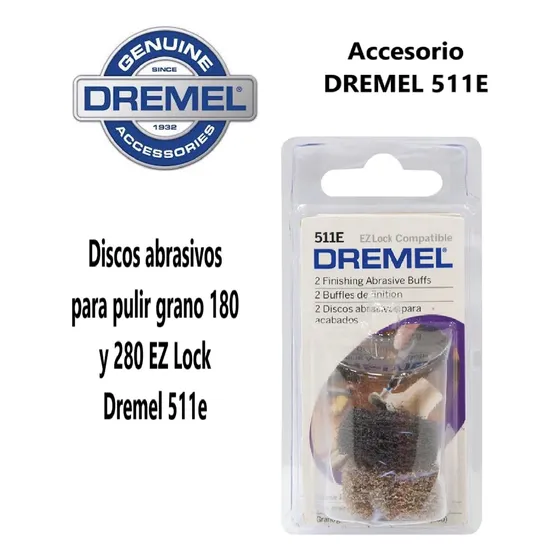 Dremel 511e Pulidor Abrasivo De Acabado Dremel 511e Ez Lock