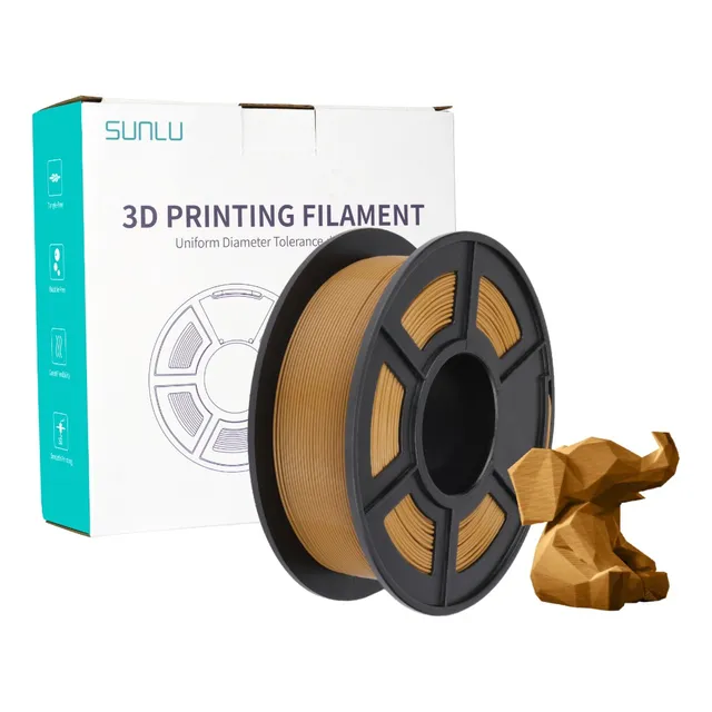 Filamento Pla 1.75 Mm Sunlu 1 Kg Color Café