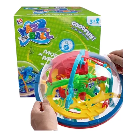 Puzzle Perplexus Practica Destreza Y Coordinación Esfera 3d