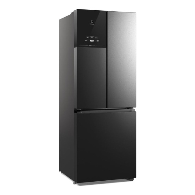 Geladeira Frost Free Inverter 480l Efficient Autosense 3 Portas Black Inox Look Im7b Elect... Geladeira Frost Free Inverter 480l Efficient Autosense 3 Portas Black Inox Look Im7b Elect...