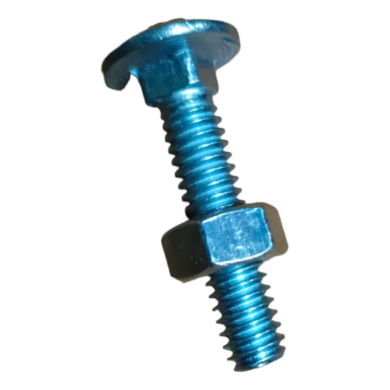 Perno Coche 1/4 X 1 1/2 + Tuercas Zincados 72pcs 1kg Muebles