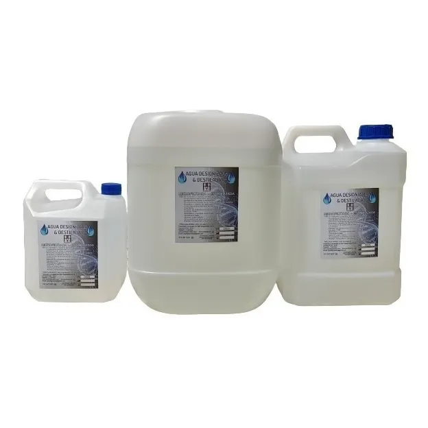 Agua Destilada Desionizada 4l 