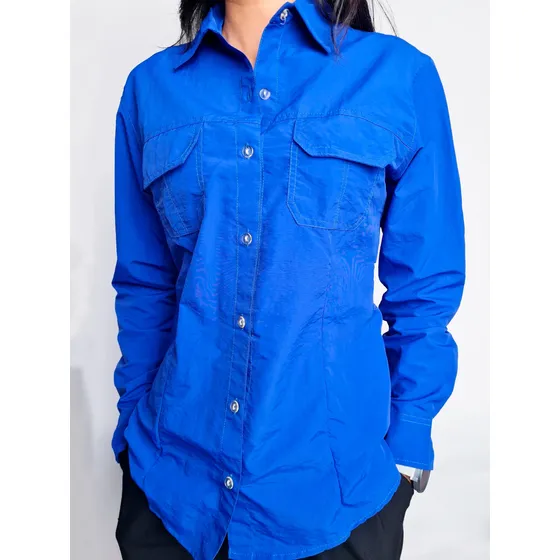 Camisa Tipo Columbia Damas Manga  Larga