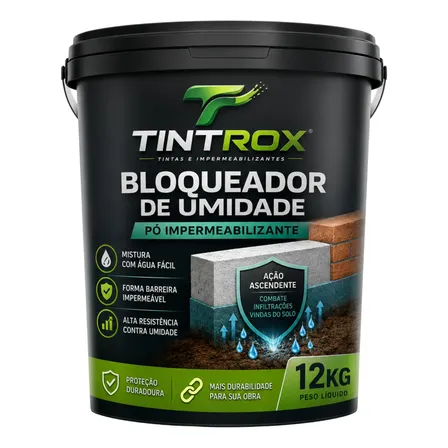 Bloqueador De Umidade 12kg - Antimofo E Anti Infiltração Incolor Fosco