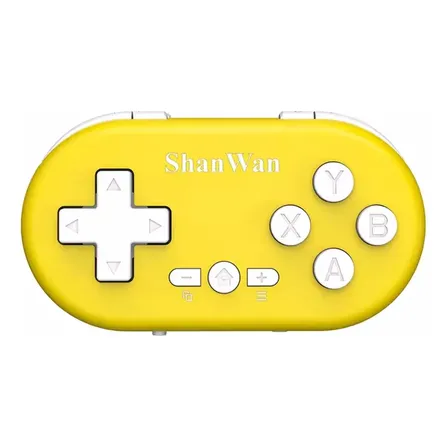 Control Bluetooth Mini Para Ps4 Ps3 Switch Xbox Yellow