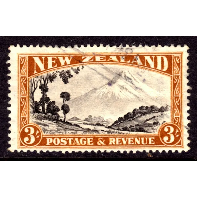 Estampillas Nueva Zelanda 1935 - Monte Taranaki / M Agua 7