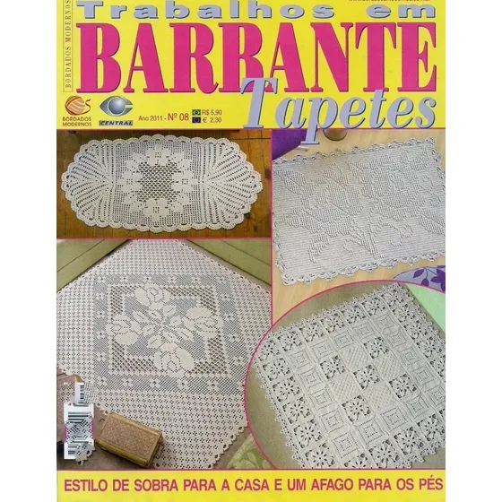 Kit De 50 Revistas Em Crochê Com Gráficos  Revista Digitais 