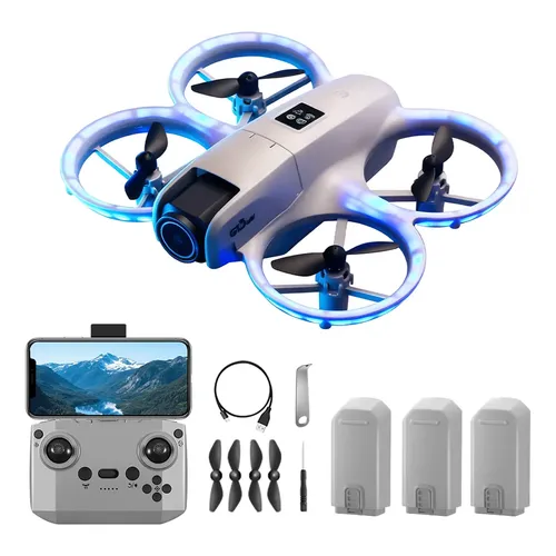 Drone DJI Tello RCDJI028 Boost Combo com câmera HD branco 2.4GHz 3