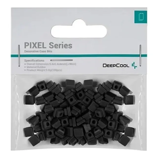 Accesorio Deepcool Pixel Series Negro 100 Piezas De Silicona