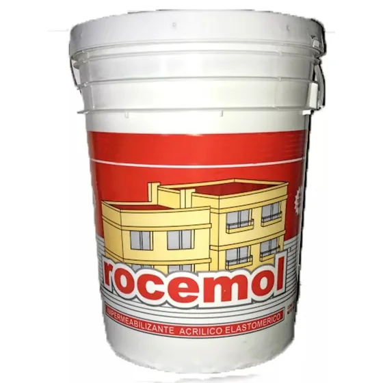 Rocemol Impermeabilizante Blanco X 23lt  Pincel N15