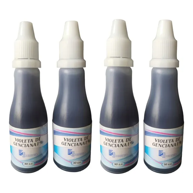 Violeta De Genciana Tinción Microorganis - mL a $52