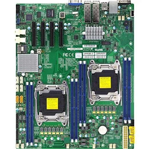 Supermicro Dual Lga2011, Intel C612, Ddr4, Sata3, V & 2gbe, 