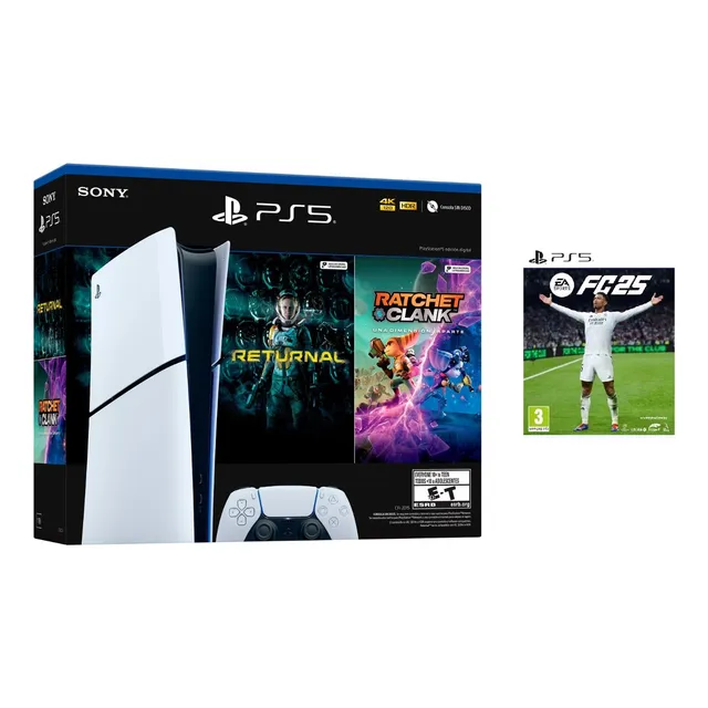 Consola Playstation 5 Ps5 Model Slim 1tb Con Juego De Regalo