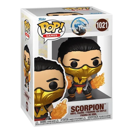 Funko Pop Games Mortal Kombat 1 Scorpion 1021 - Funko
