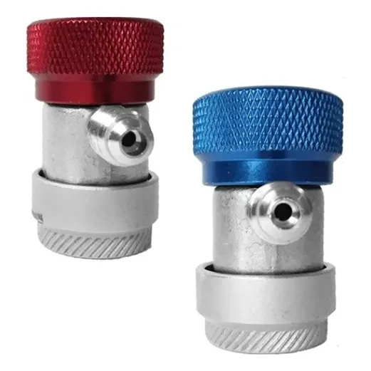 Par De Engate Rápido Alta/baixa R134 1/4 Mastercool 