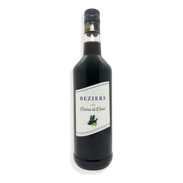 Beziers Licor De Crema De Cassis 750ml Industria Argentina