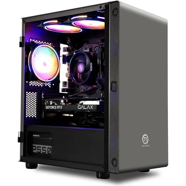 Mxz Gaming Pc Desktop Computer, Amd Ryzen 5 5600 3.7ghz