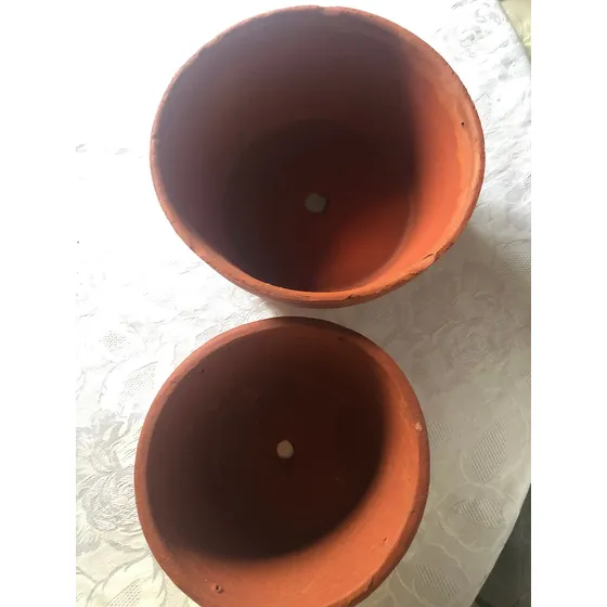 Maceta De Barro Para Plantas Usados Y Porta Matero Colgante