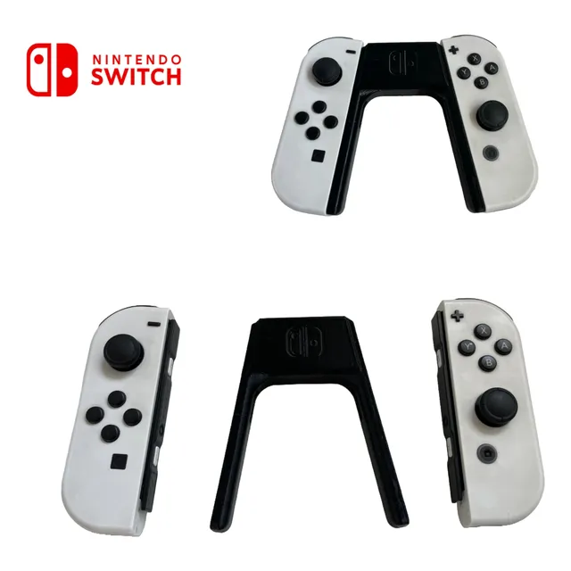 Nintendo Switch Oled Grip Joycon Para Controles
