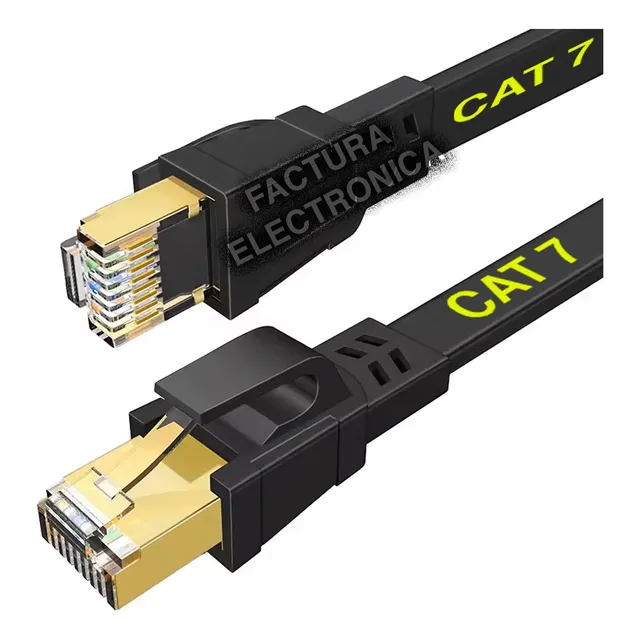 Cable De Red Utp Cat 7 Rj45 Ethernet Lan 3m Ponchado 10gbps