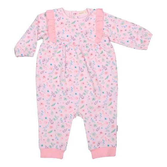 Enterito Bebé Flower Niña Franela Infanti W25