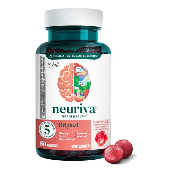 Suplemento Cerebral Neuriva Memory & Focus Gomies