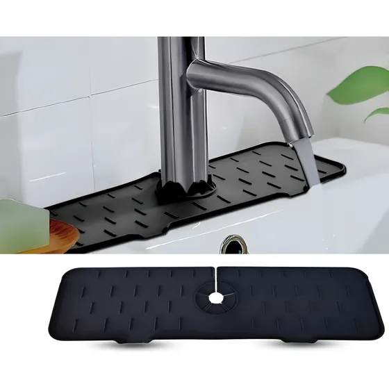 Alfombra Tapete Silicona Escurridor Grifo Cocina Fregadero